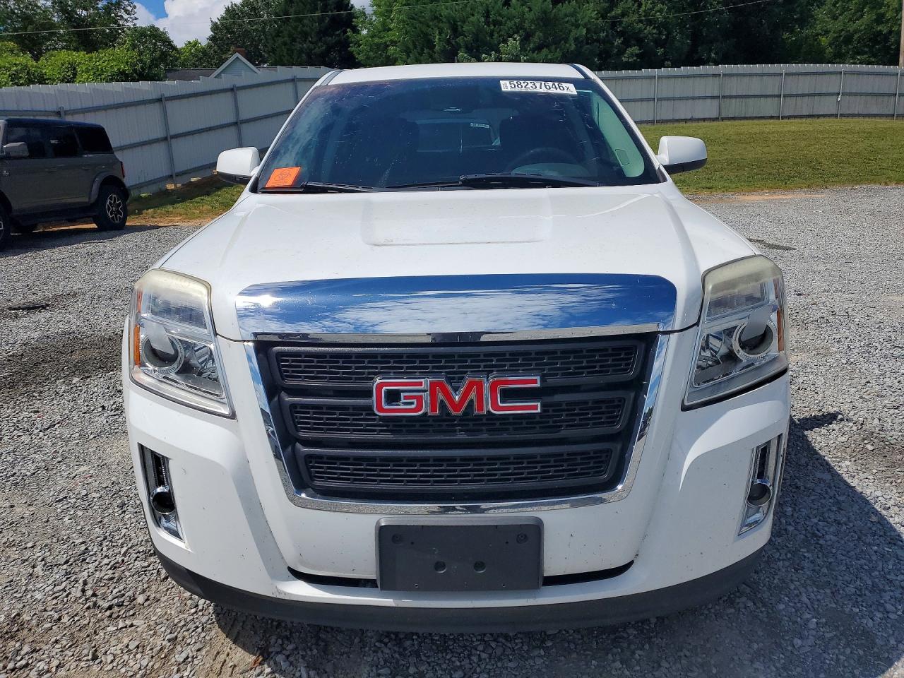 2015 Gmc Terrain Sle White vin: 2GKALMEK7F6428939