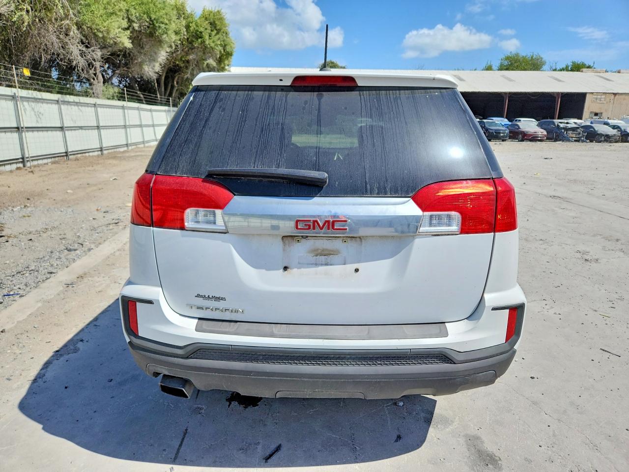 2017 Gmc Terrain Sle Белый vin: 2GKALMEK7H6290984