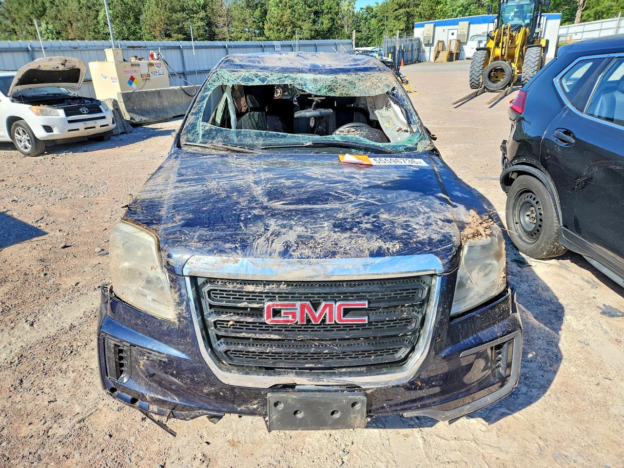 2017 Gmc Terrain Sle Blue vin: 2GKALMEK7H6331792