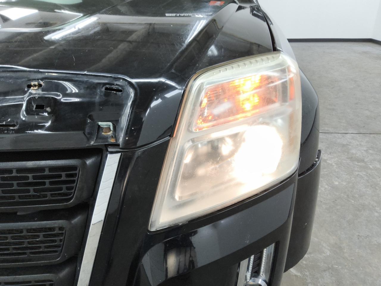 2012 Gmc Terrain Sle Black vin: 2GKALMEK8C6175349 Damage: Left Head Lamp, Faded, Repair Required