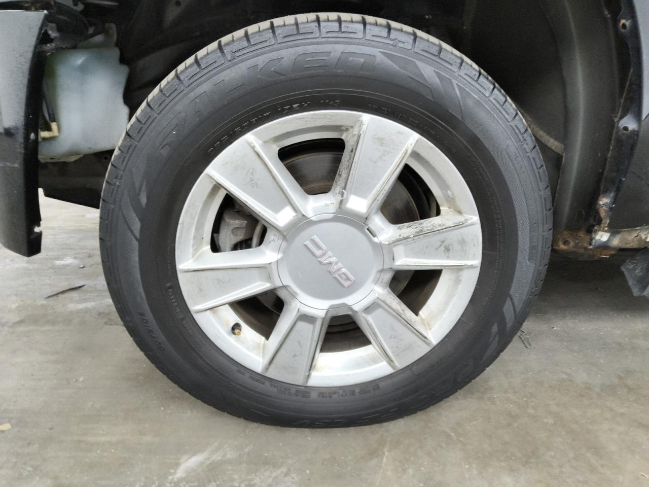 2012 Gmc Terrain Sle Black vin: 2GKALMEK8C6175349 Damage: Left Front Wheel, Curb Rash, 9 To 10 Inches