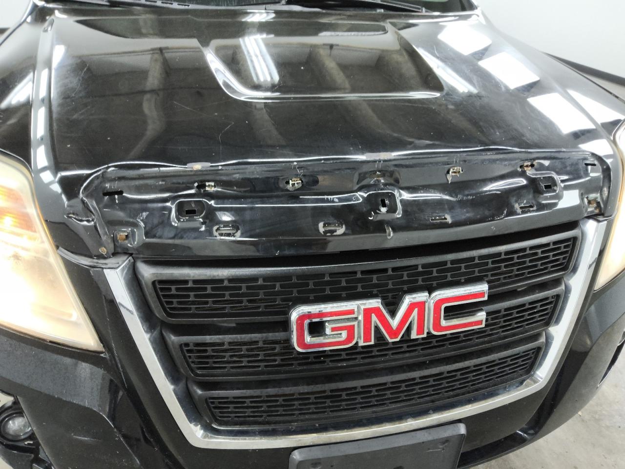 2012 Gmc Terrain Sle Black vin: 2GKALMEK8C6175349 Damage: Hood, Dent(S) W/ Paint Dmg, 4 To 5 Inches