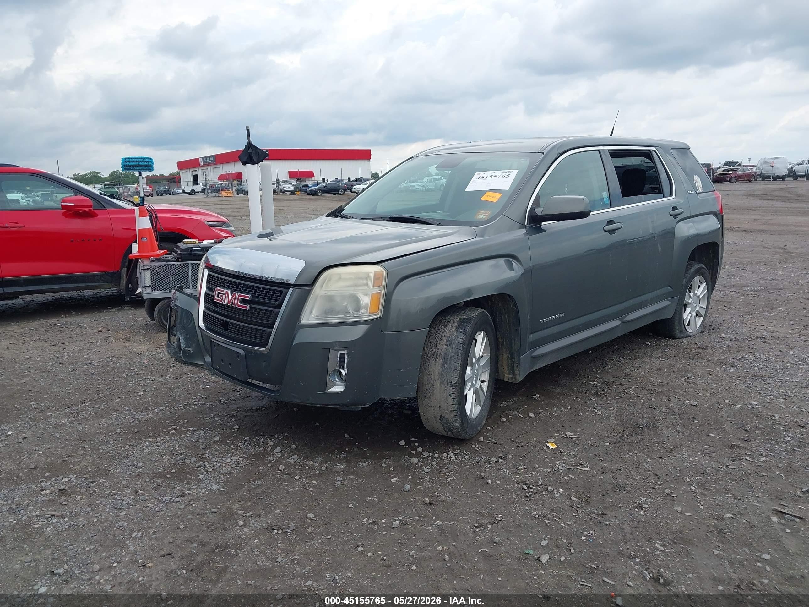 2012 Gmc Terrain Sle-1 Gray vin: 2GKALMEK8C6326156