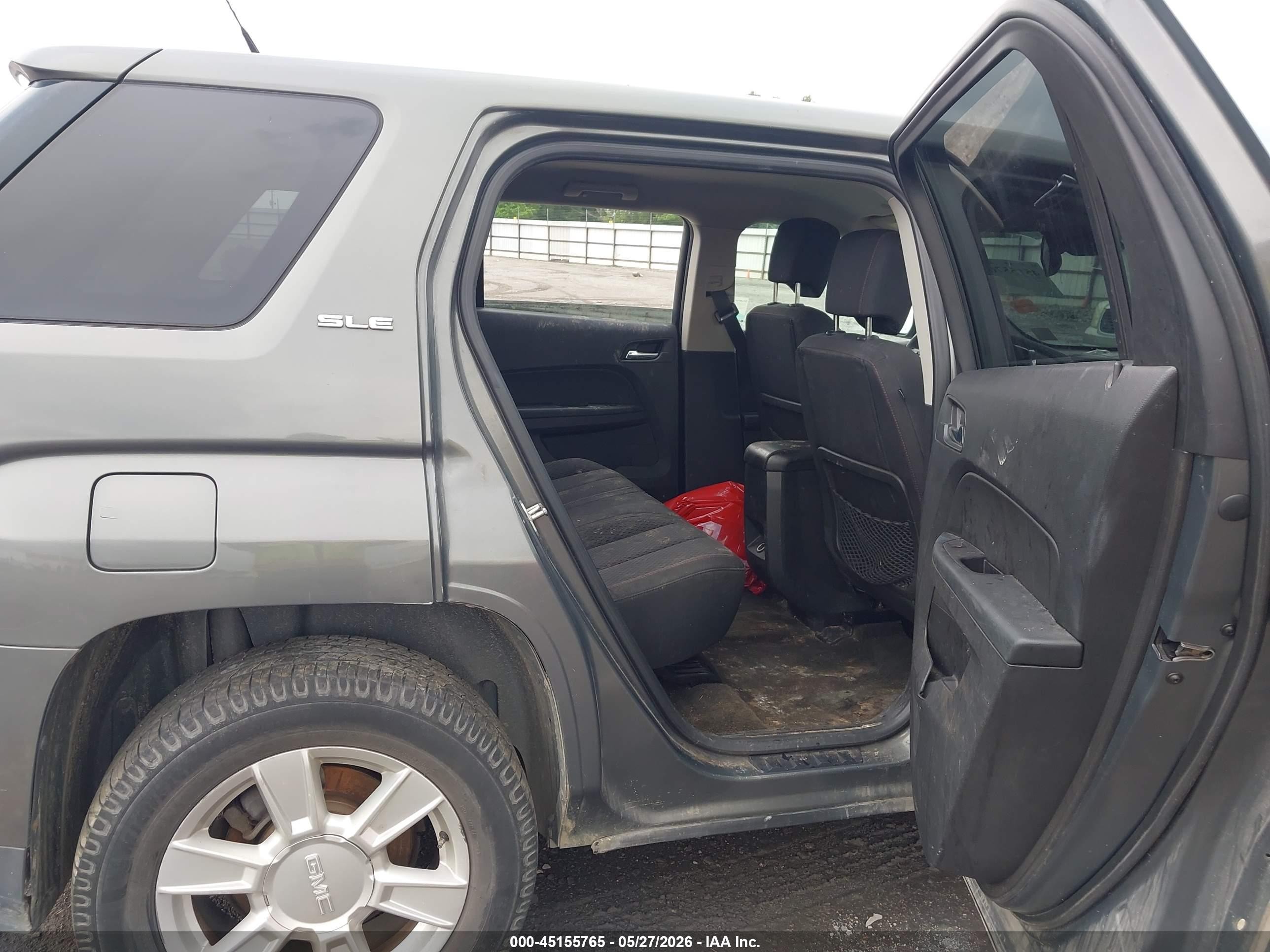 2012 Gmc Terrain Sle-1 Gray vin: 2GKALMEK8C6326156