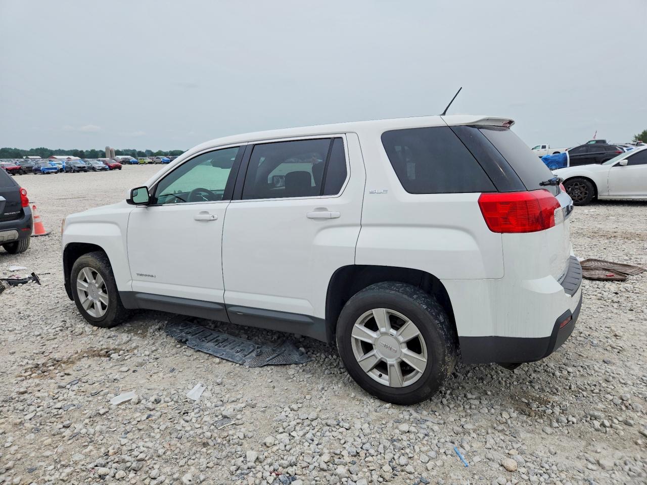 2013 Gmc Terrain Sle White vin: 2GKALMEK8D6285531