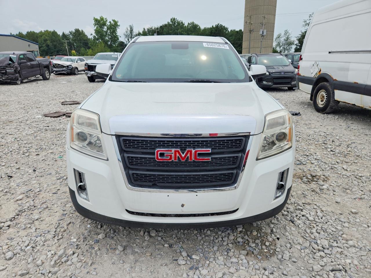 2013 Gmc Terrain Sle White vin: 2GKALMEK8D6285531