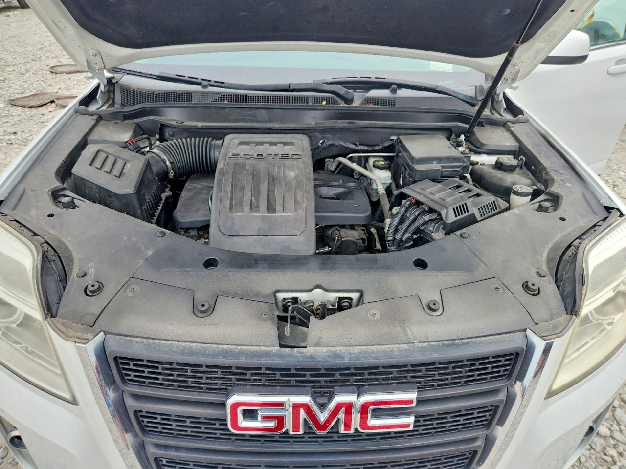2013 Gmc Terrain Sle White vin: 2GKALMEK8D6285531