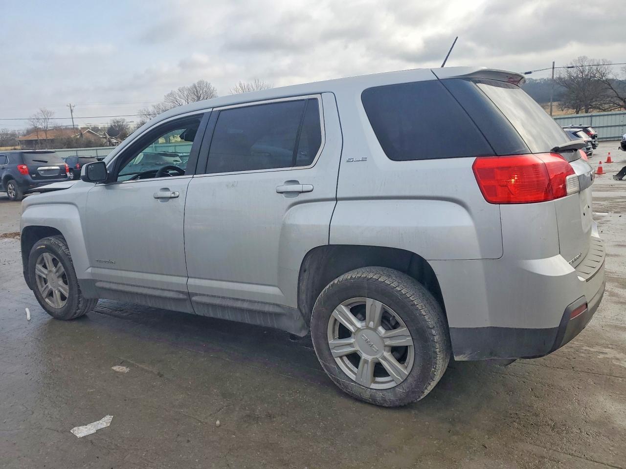 2014 Gmc Terrain Sle Silver vin: 2GKALMEK8E6110245