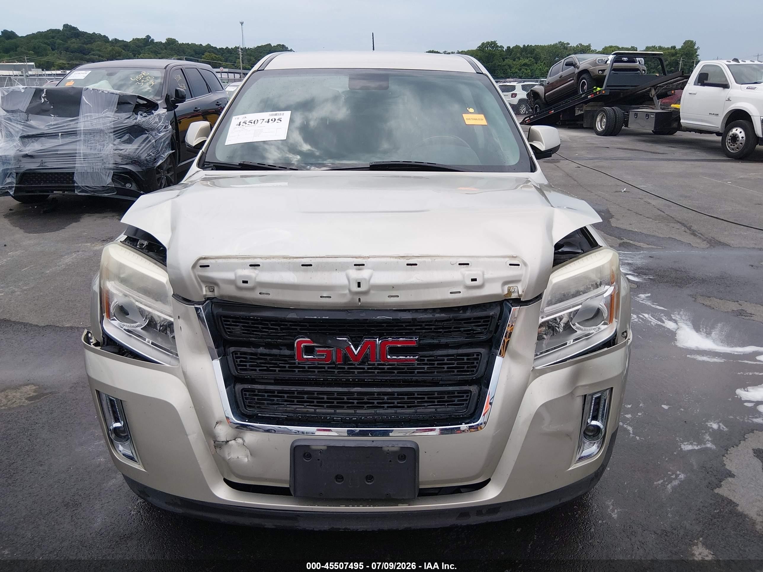 2014 Gmc Terrain Sle-1 Золотой vin: 2GKALMEK8E6276040