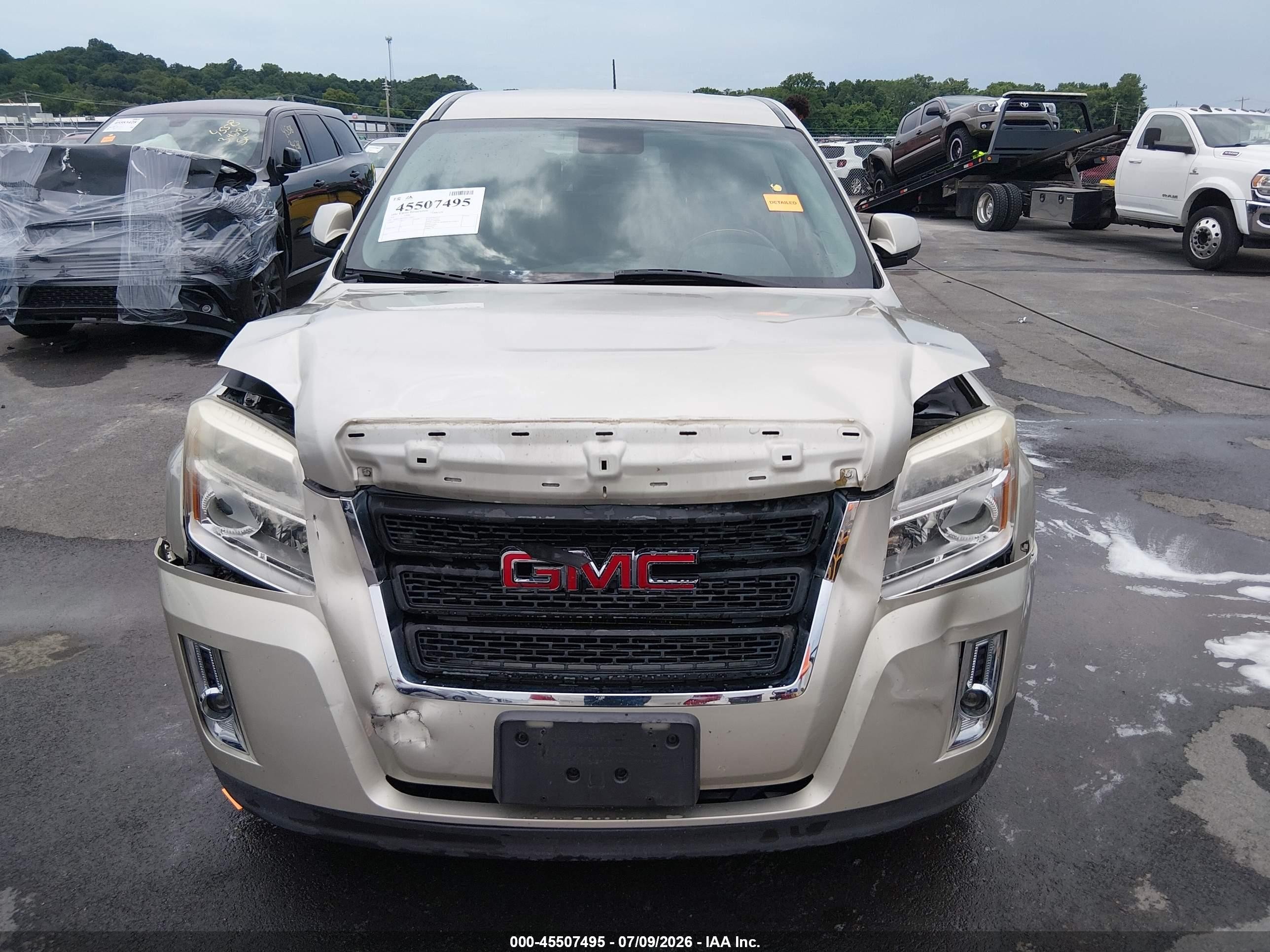 2014 Gmc Terrain Sle-1 Золотой vin: 2GKALMEK8E6276040