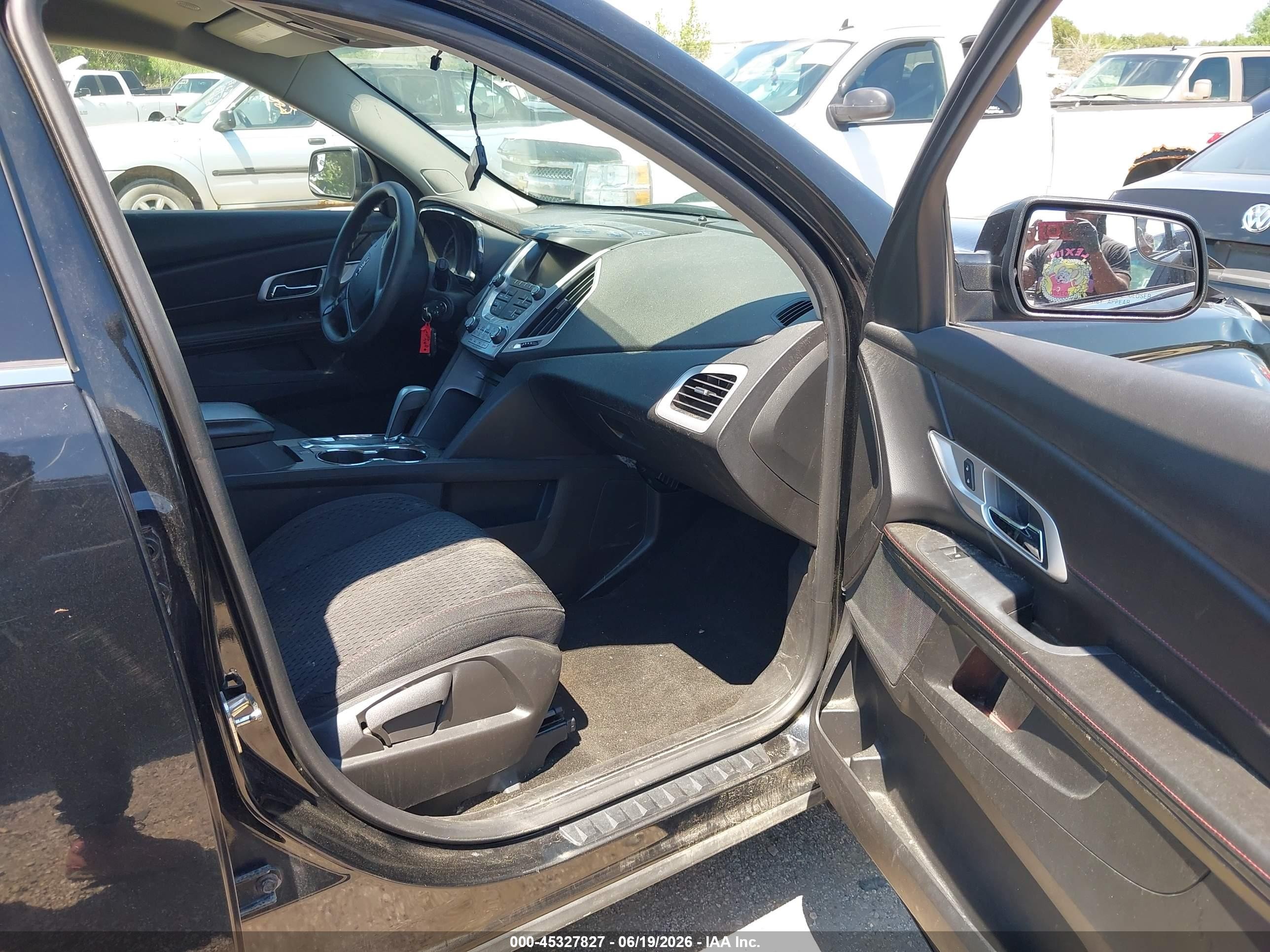 2014 Gmc Terrain Sle-1 Black vin: 2GKALMEK8E6321333