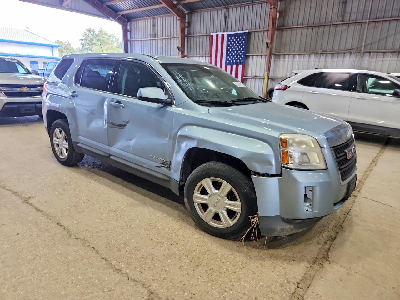 2015 Gmc Terrain Sle Синий vin: 2GKALMEK8F6127242