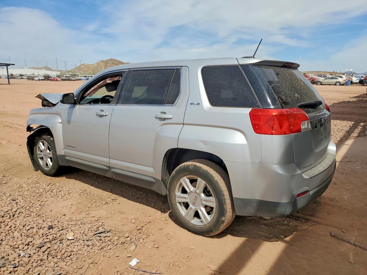 2015 Gmc Terrain Sle Silver vin: 2GKALMEK8F6160340
