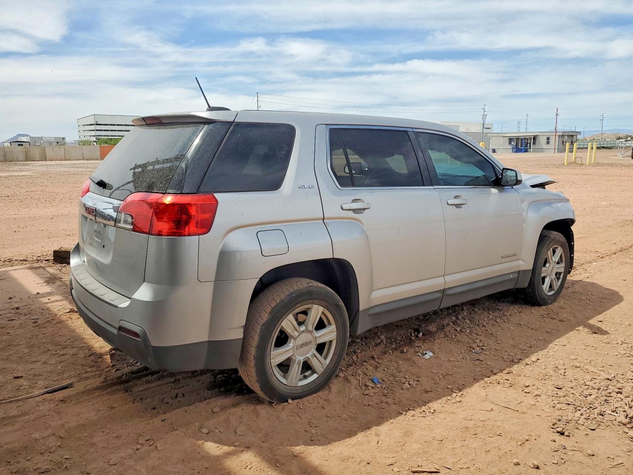 2015 Gmc Terrain Sle Silver vin: 2GKALMEK8F6160340