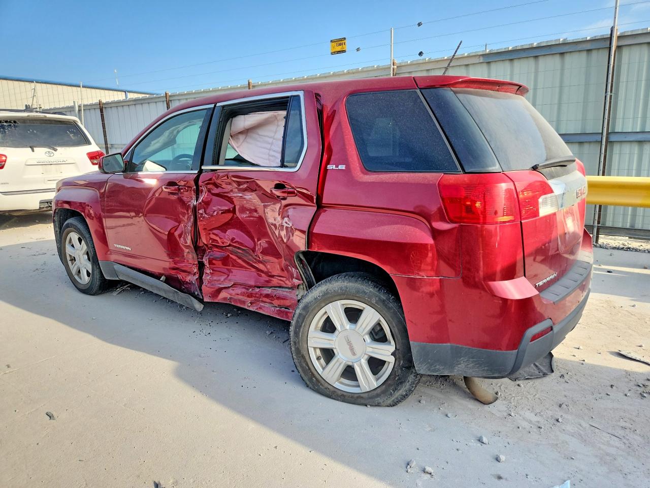 2015 Gmc Terrain Sle Maroon vin: 2GKALMEK8F6176912