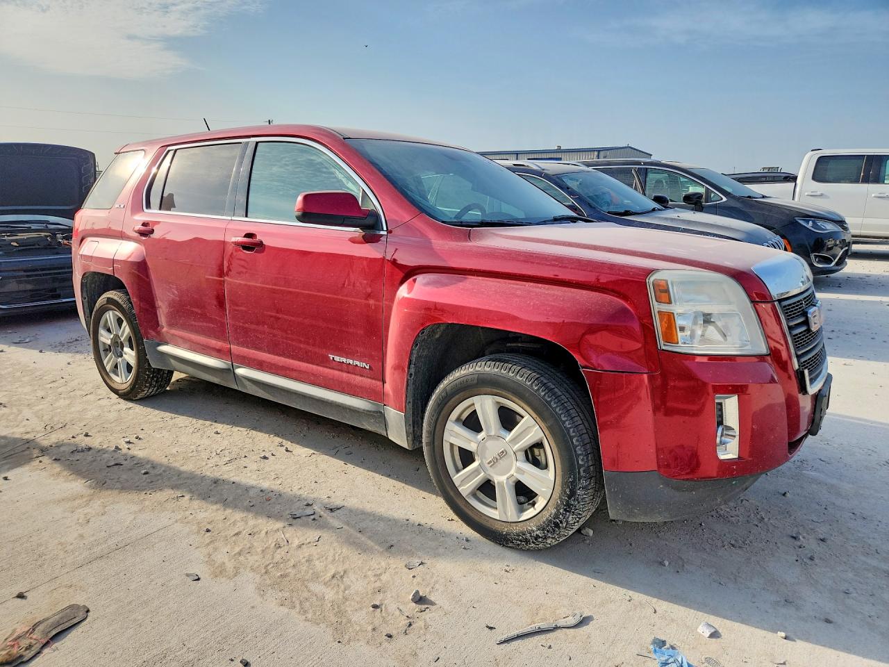 2015 Gmc Terrain Sle Maroon vin: 2GKALMEK8F6176912