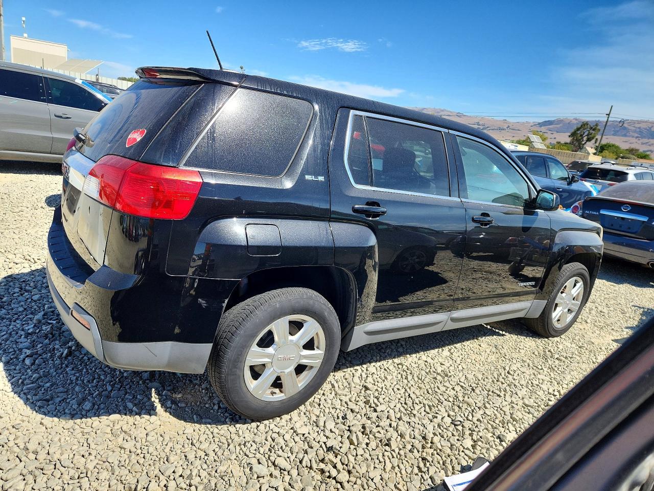 2015 Gmc Terrain Sle Black vin: 2GKALMEK8F6364104