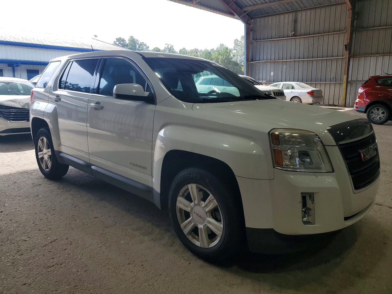 2015 Gmc Terrain Sle Белый vin: 2GKALMEK8F6364135