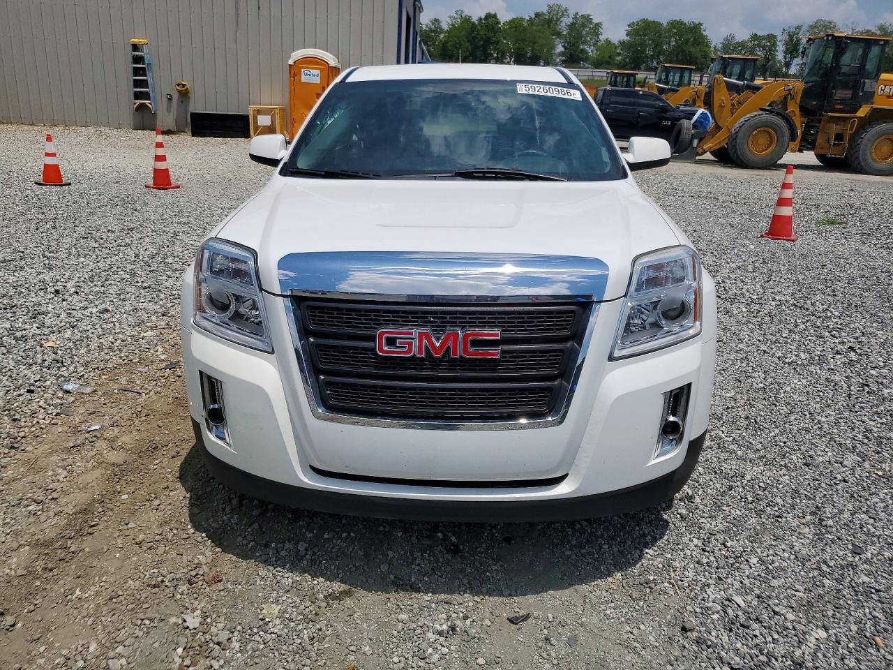 2015 Gmc Terrain Sle White vin: 2GKALMEK8F6368654