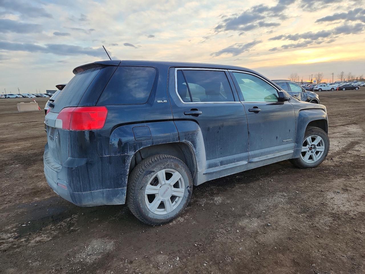 2015 Gmc Terrain Sle Black vin: 2GKALMEK8F6372896