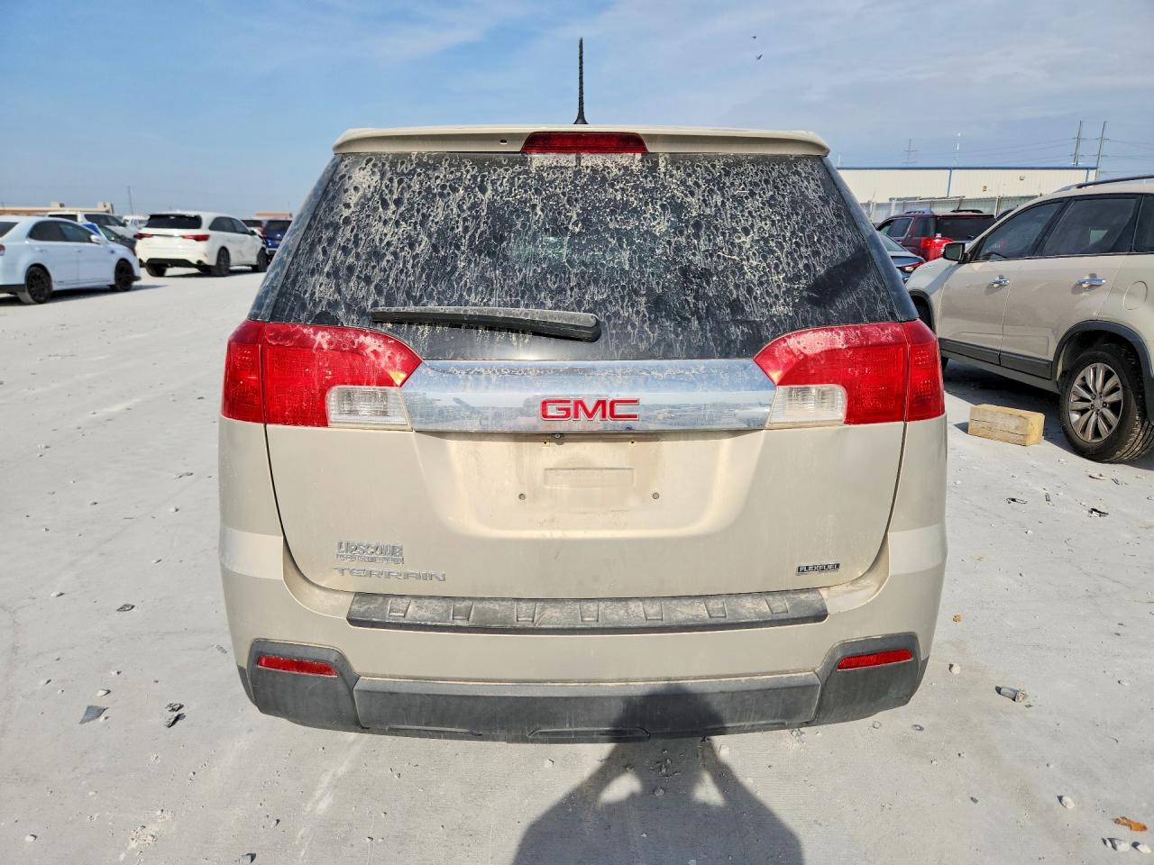 2012 Gmc Terrain Sle Beige vin: 2GKALMEK9C6101048