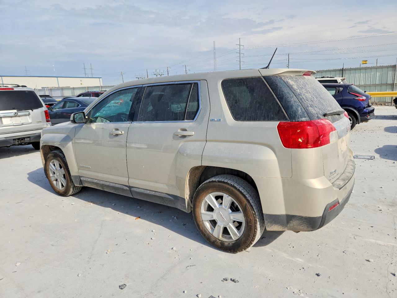 2012 Gmc Terrain Sle Beige vin: 2GKALMEK9C6101048