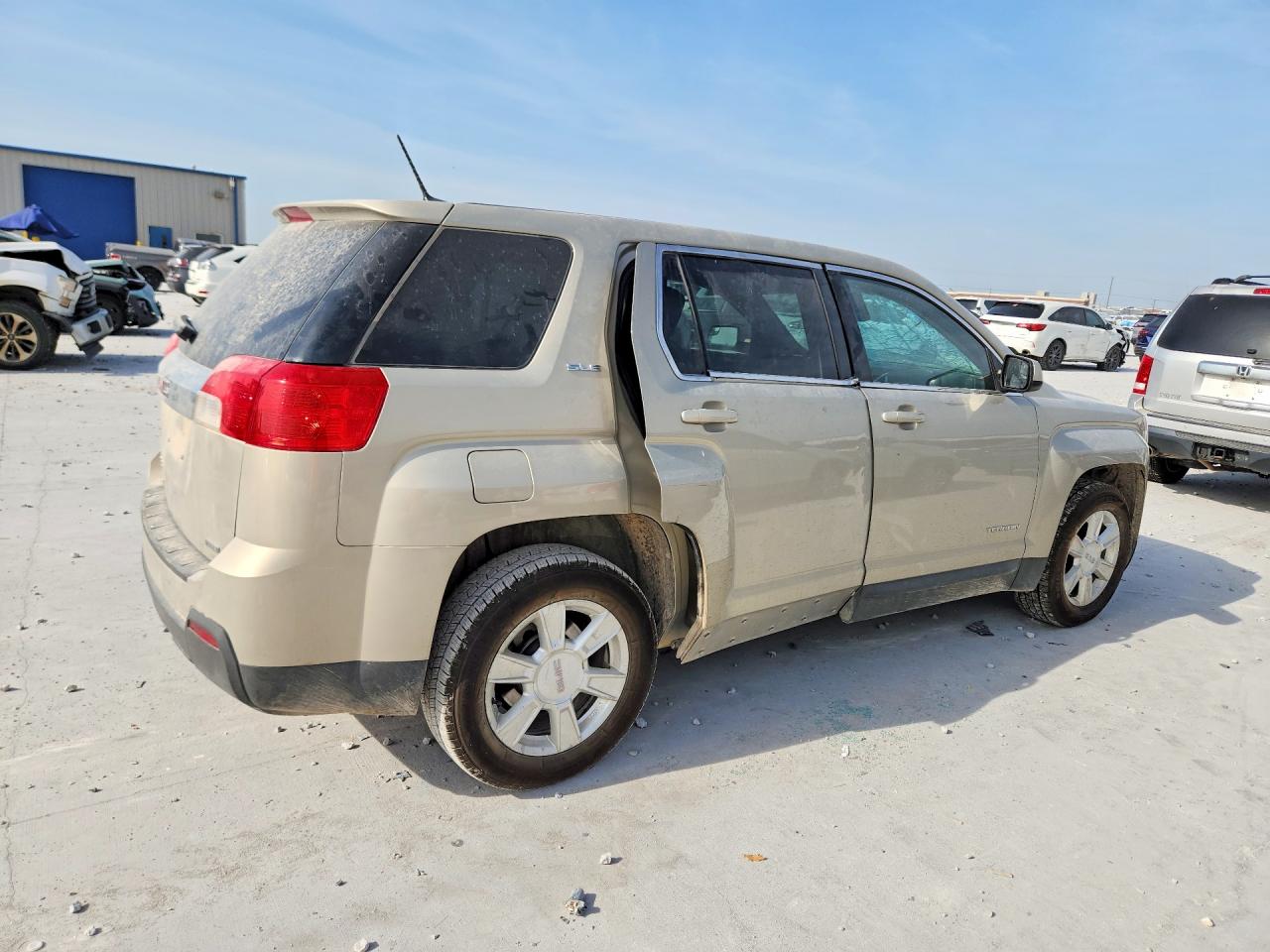 2012 Gmc Terrain Sle Beige vin: 2GKALMEK9C6101048