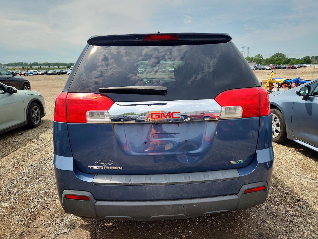 2012 Gmc Terrain Sle Blue vin: 2GKALMEK9C6181077