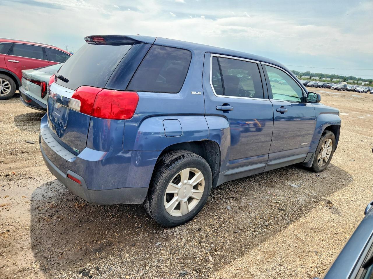 2012 Gmc Terrain Sle Blue vin: 2GKALMEK9C6181077