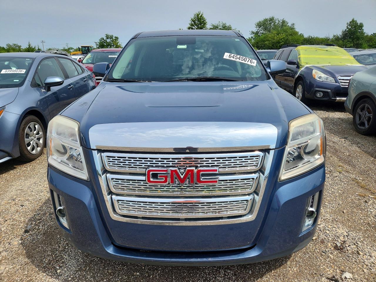 2012 Gmc Terrain Sle Blue vin: 2GKALMEK9C6181077