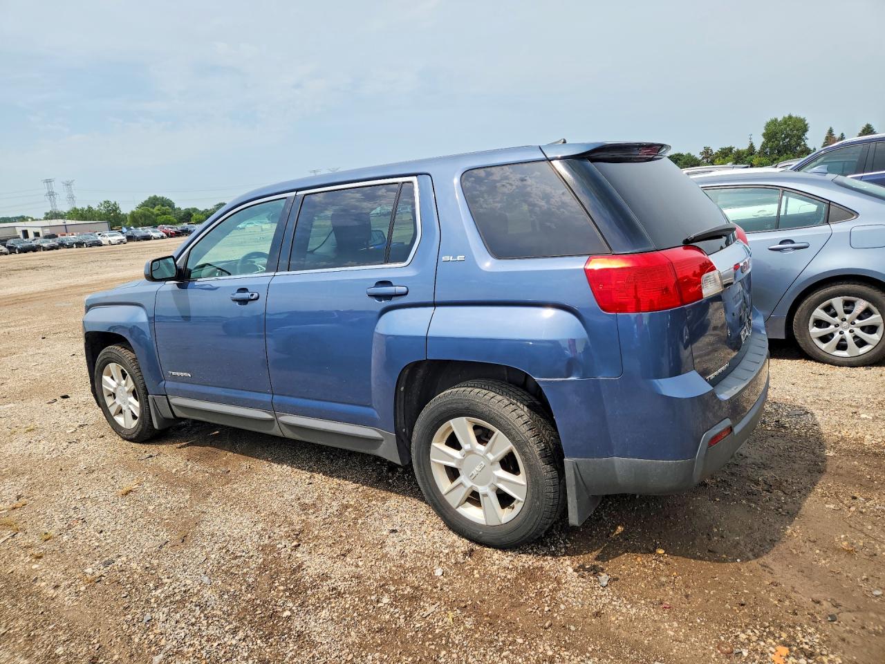 2012 Gmc Terrain Sle Blue vin: 2GKALMEK9C6181077