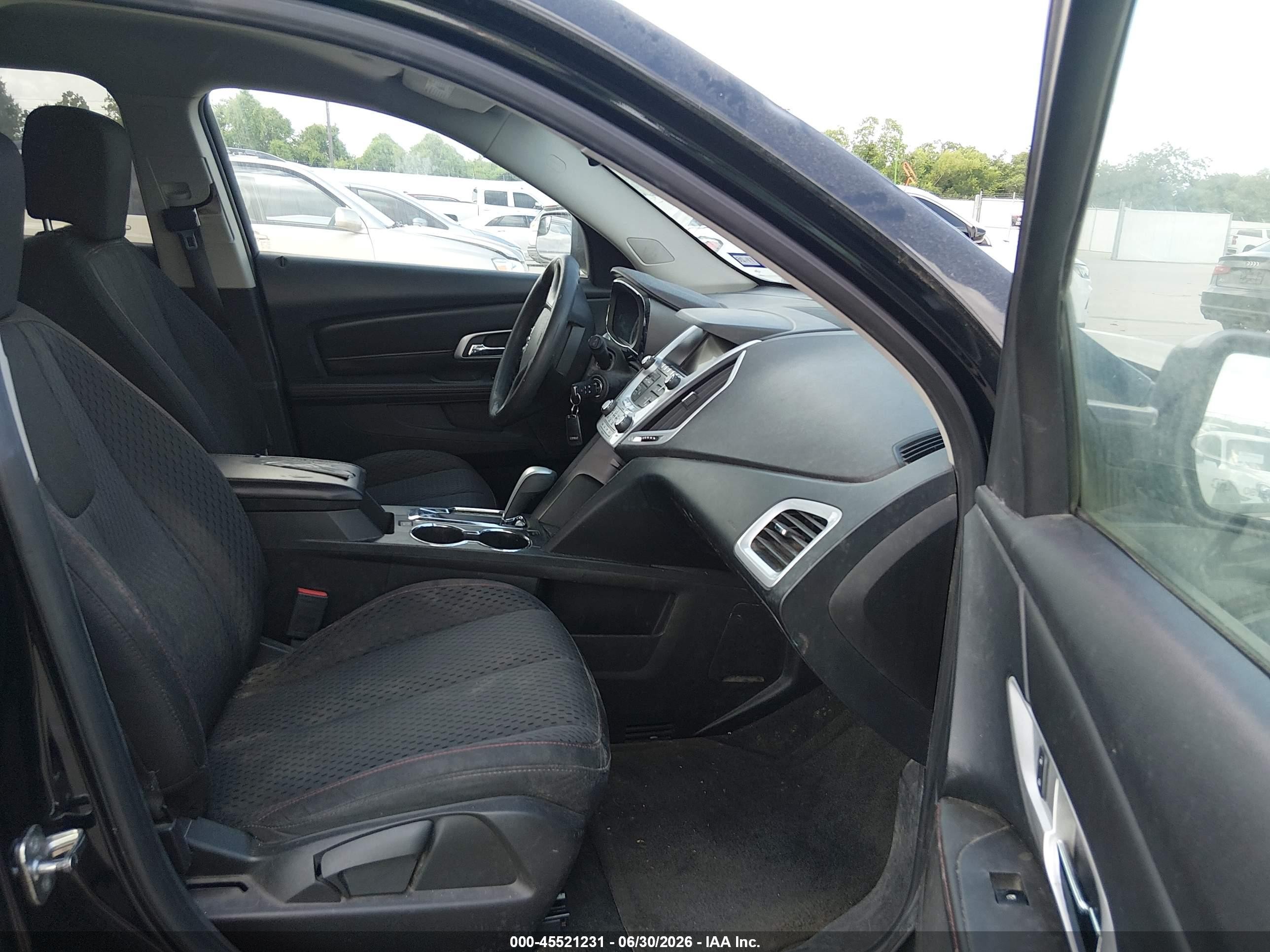 2012 Gmc Terrain Sle-1 Black vin: 2GKALMEK9C6258269
