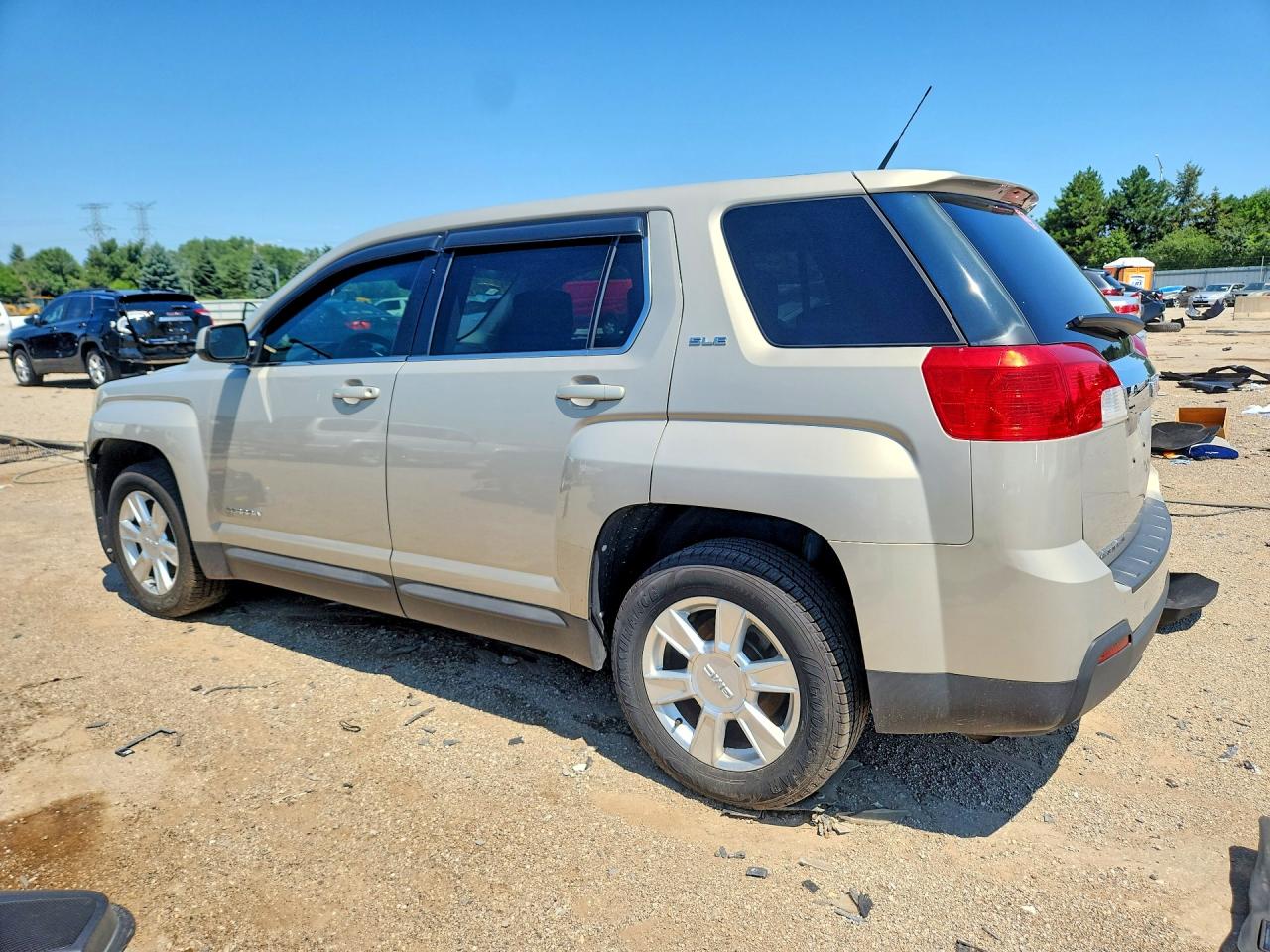 2012 Gmc Terrain Sle Beige vin: 2GKALMEK9C6266694