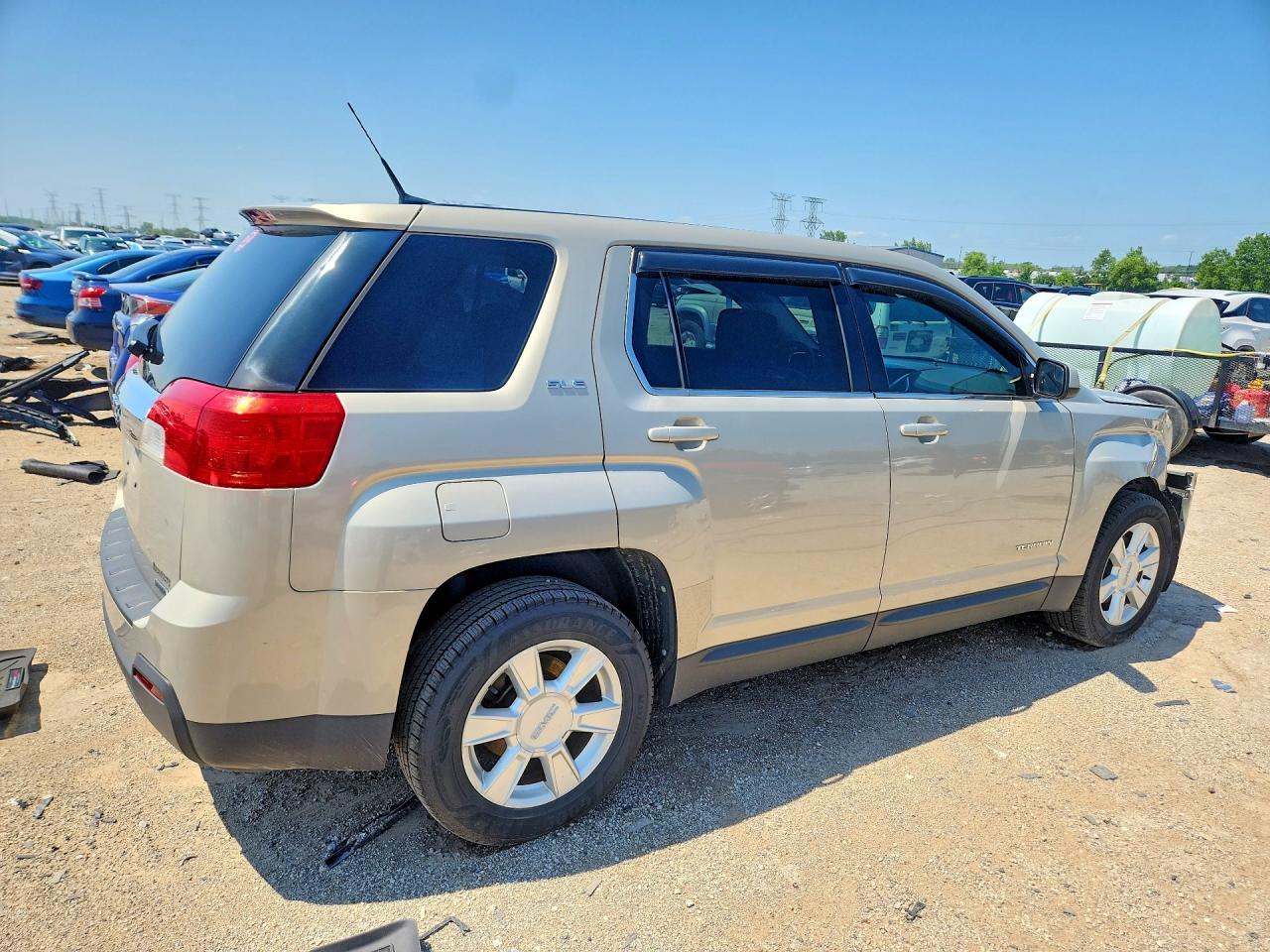 2012 Gmc Terrain Sle Beige vin: 2GKALMEK9C6266694