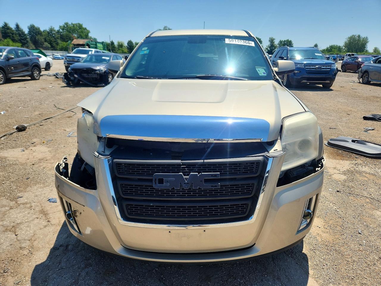2012 Gmc Terrain Sle Beige vin: 2GKALMEK9C6266694