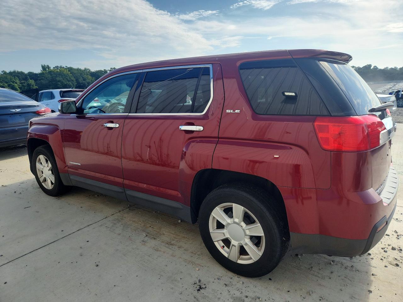 2012 Gmc Terrain Sle Red vin: 2GKALMEK9C6332113