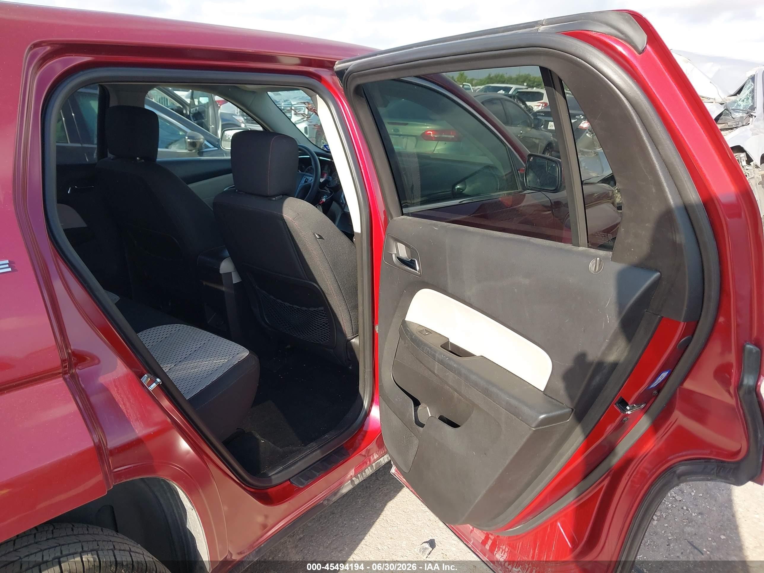 2012 Gmc Terrain Sle-1 Red vin: 2GKALMEK9C6355908