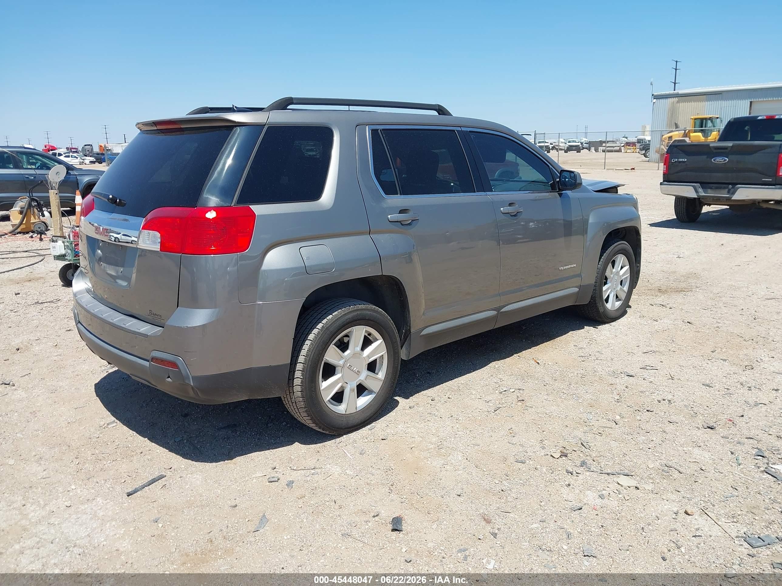 2012 Gmc Terrain Sle-1 Gray vin: 2GKALMEK9C6356220