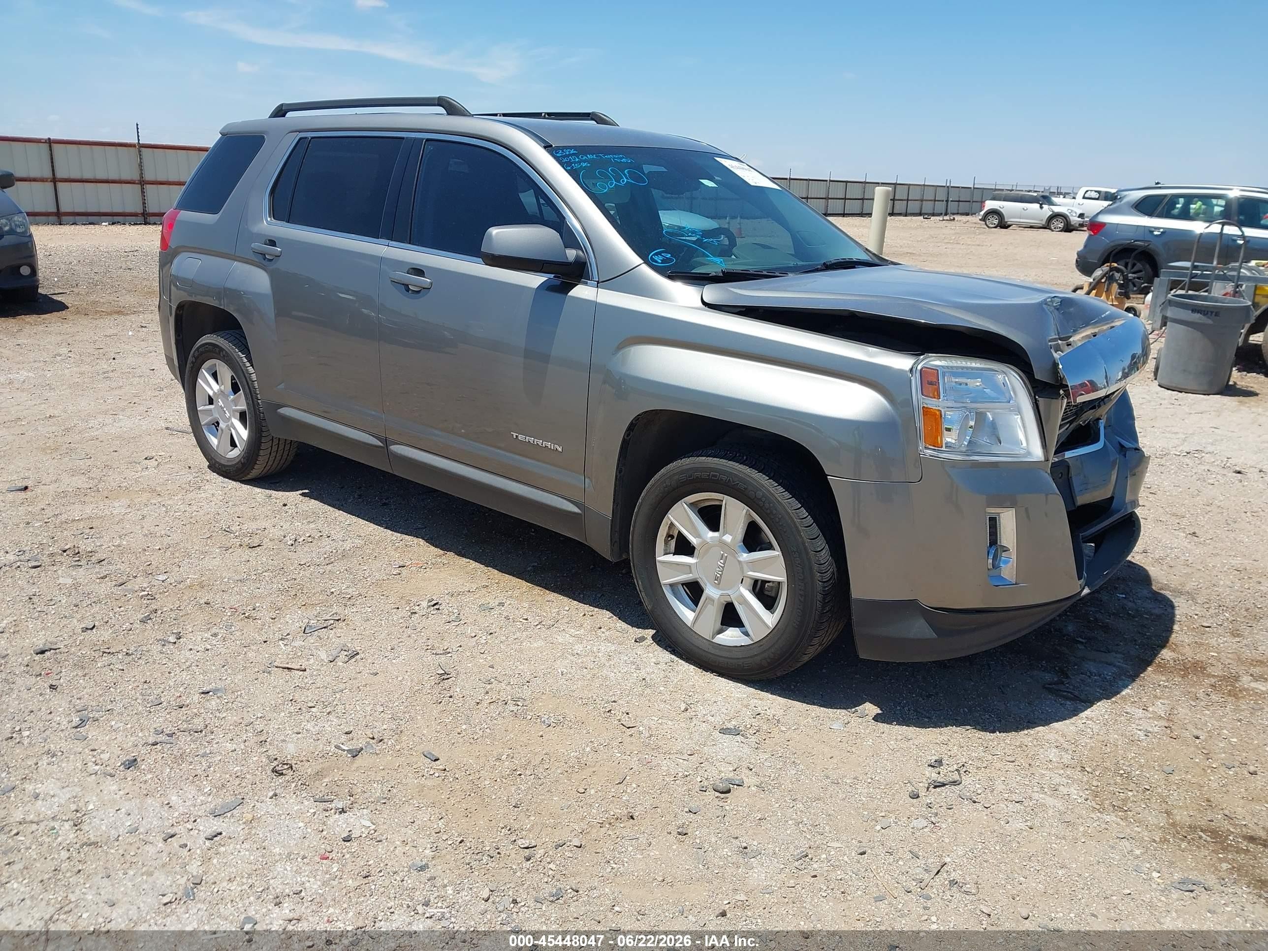 2012 Gmc Terrain Sle-1 Серый vin: 2GKALMEK9C6356220