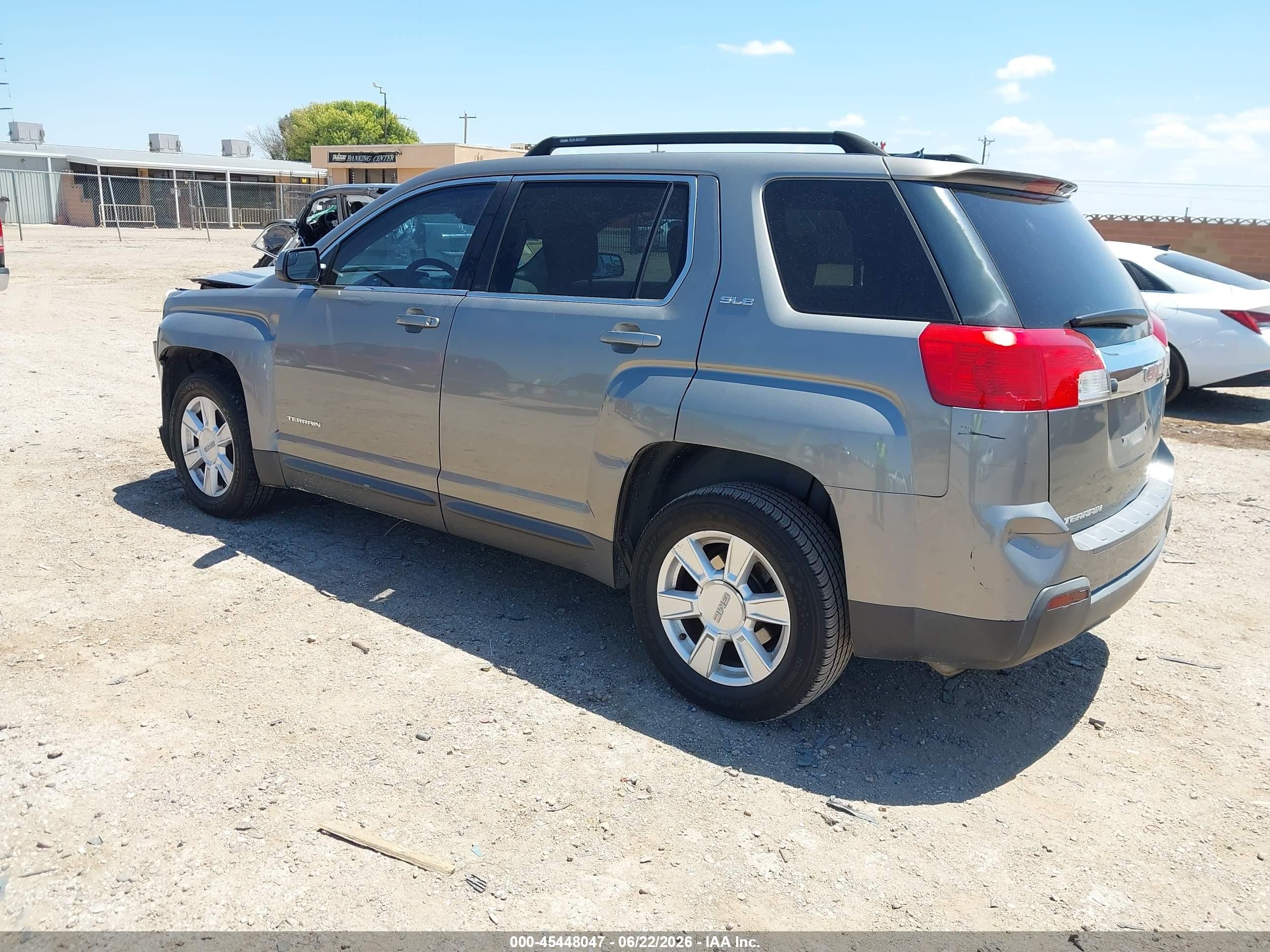 2012 Gmc Terrain Sle-1 Gray vin: 2GKALMEK9C6356220