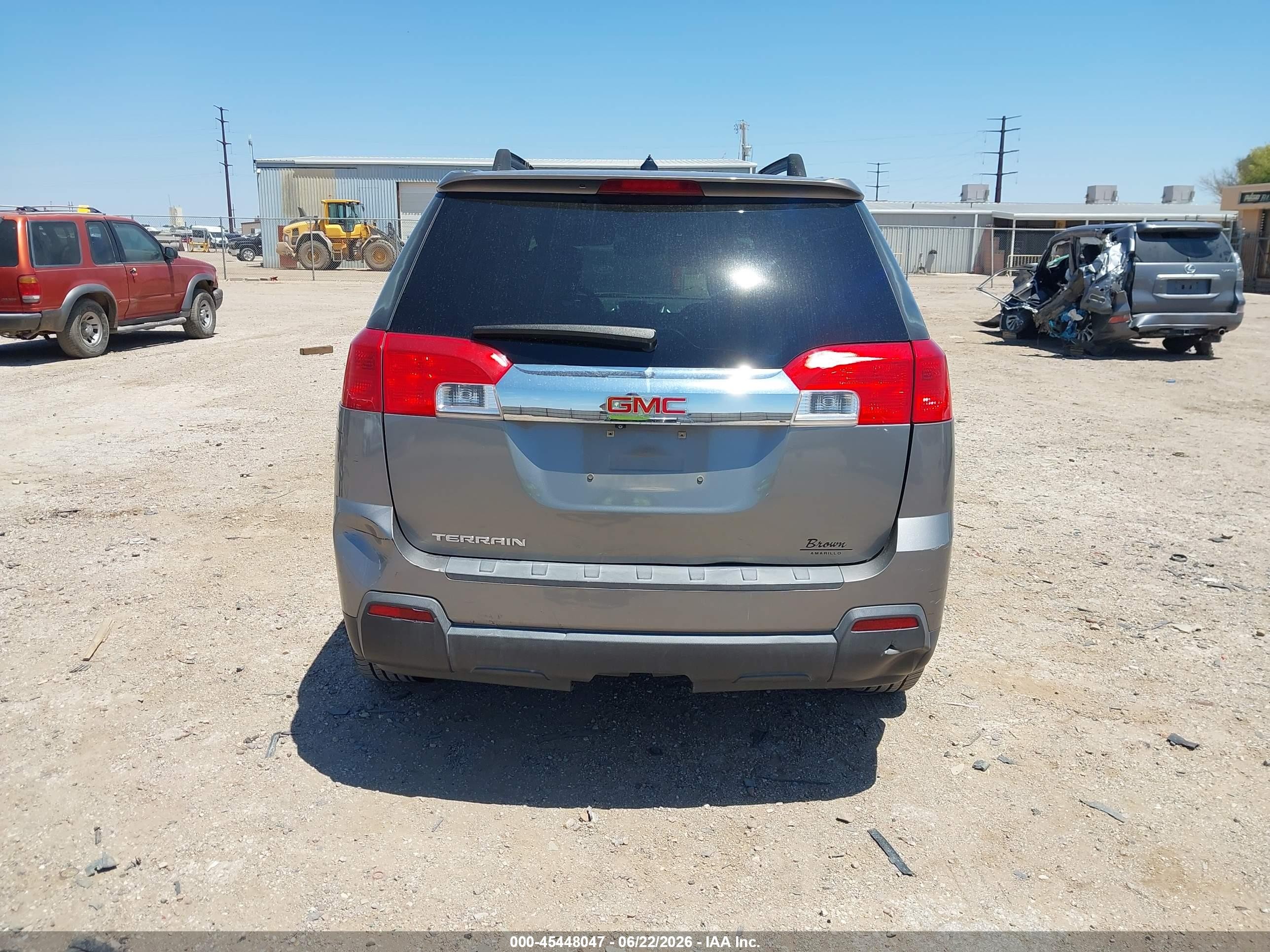 2012 Gmc Terrain Sle-1 Gray vin: 2GKALMEK9C6356220