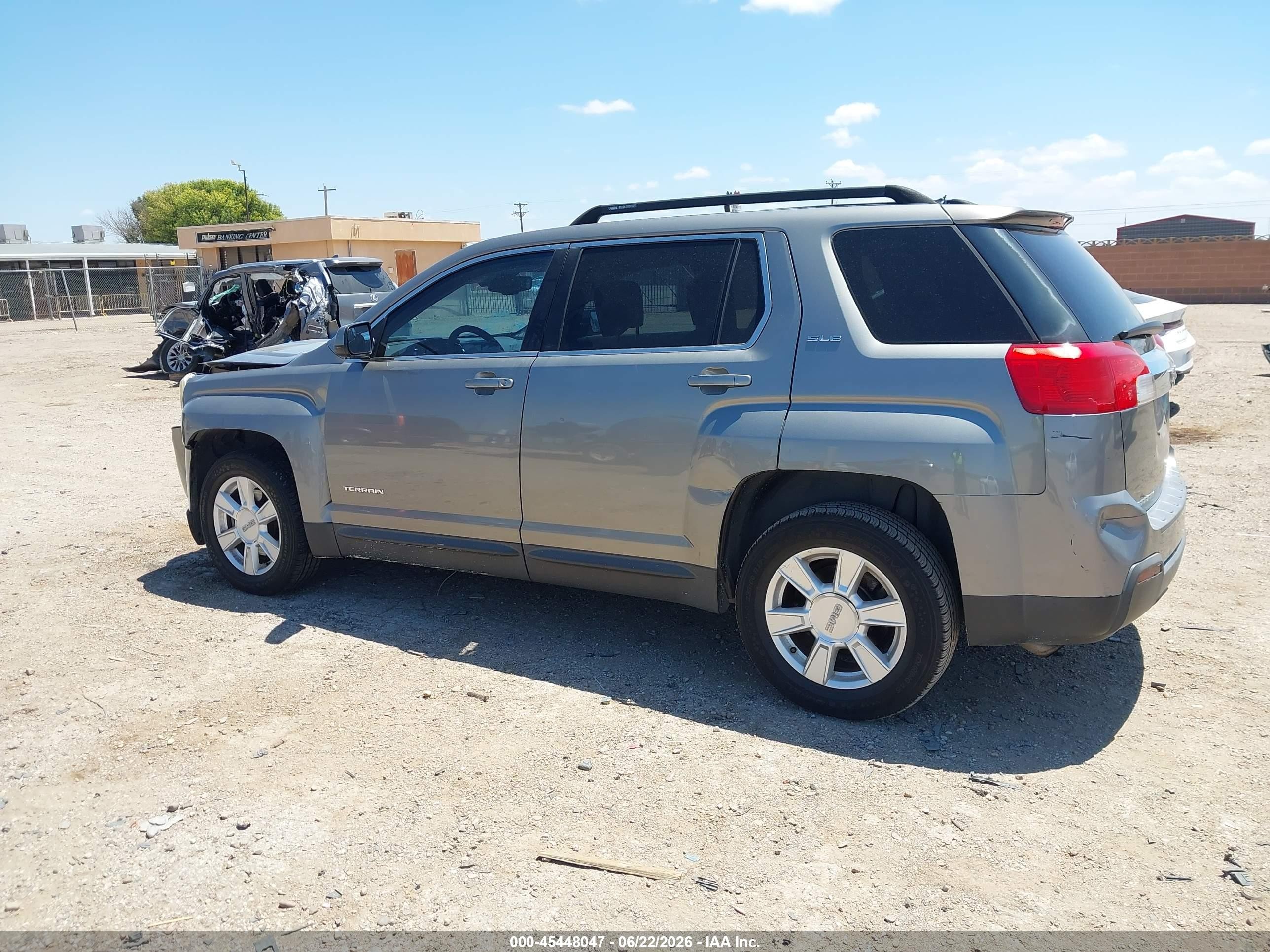 2012 Gmc Terrain Sle-1 Gray vin: 2GKALMEK9C6356220