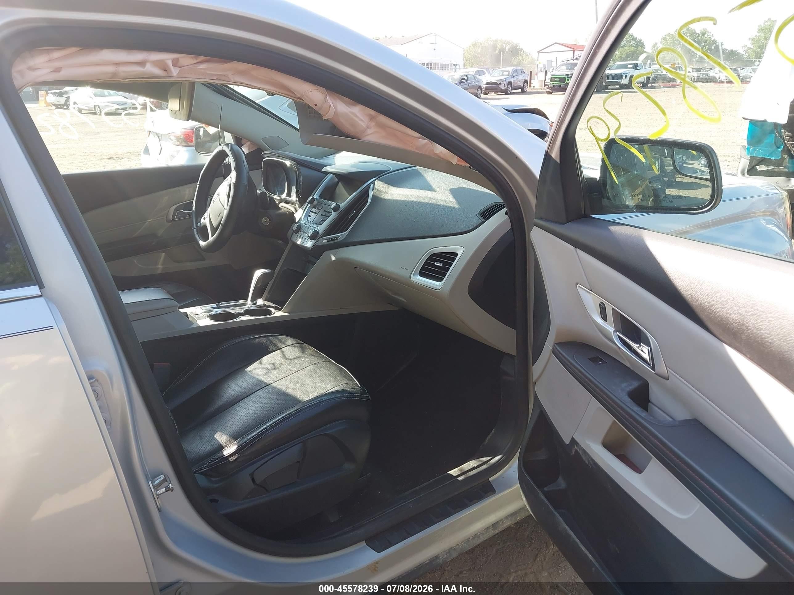 2013 Gmc Terrain Sle-1 Silver vin: 2GKALMEK9D6255244