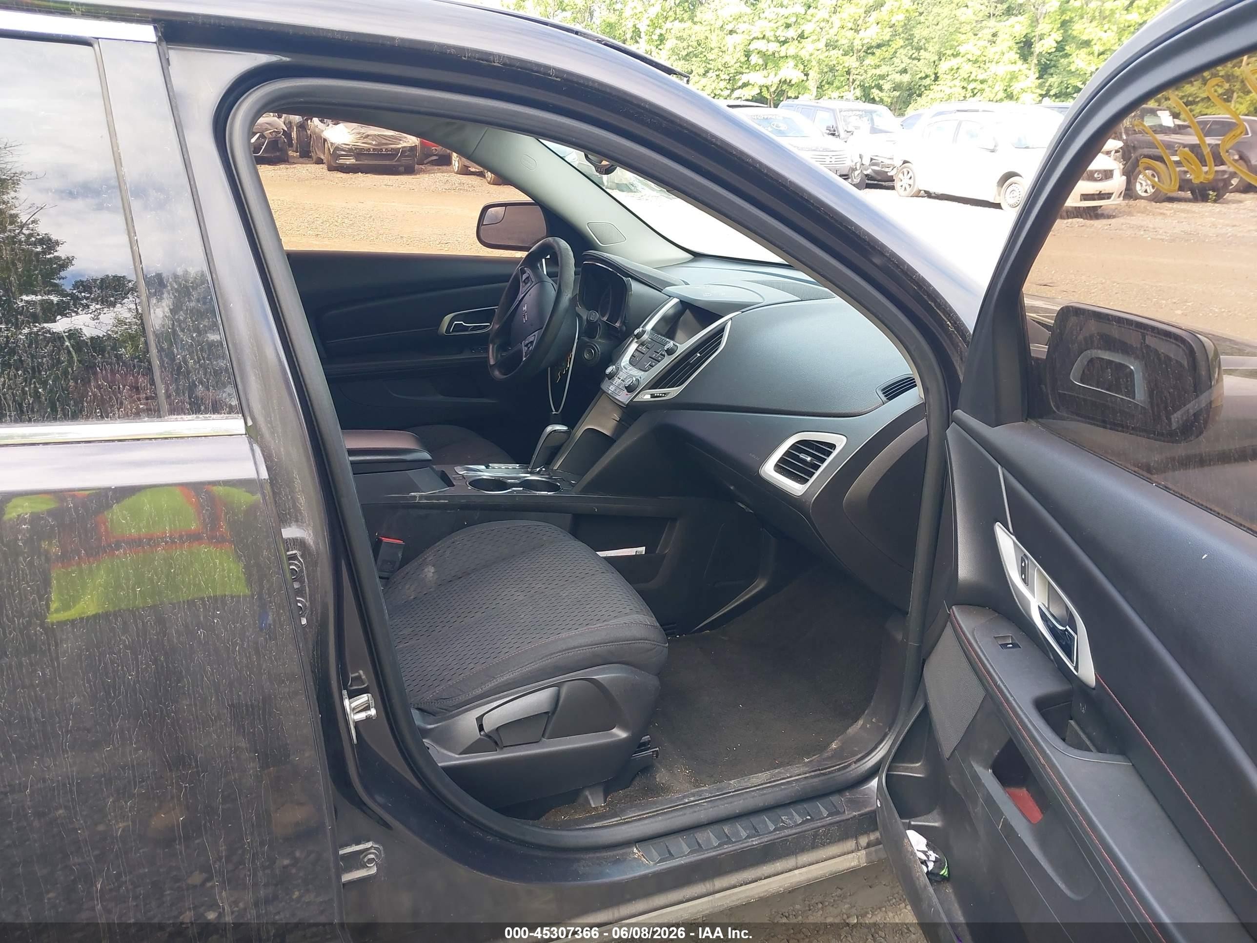 2013 Gmc Terrain Sle-1 Black vin: 2GKALMEK9D6311523