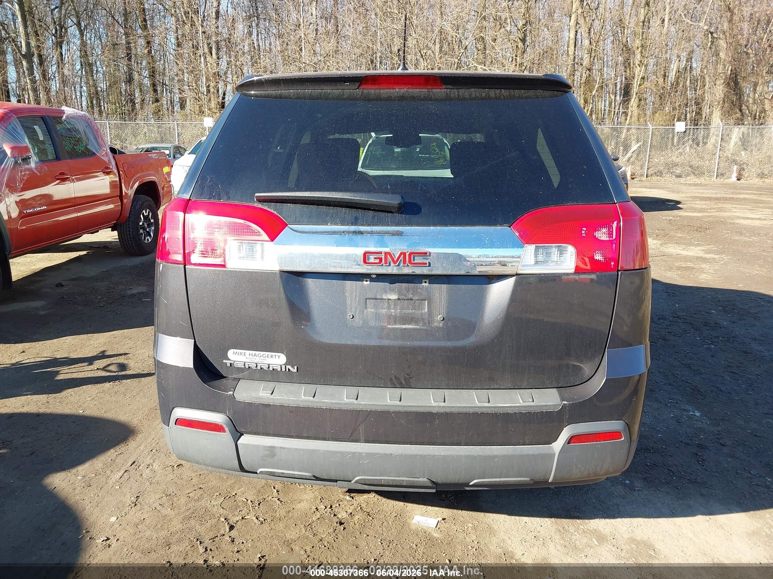 2013 Gmc Terrain Sle-1 Black vin: 2GKALMEK9D6311523