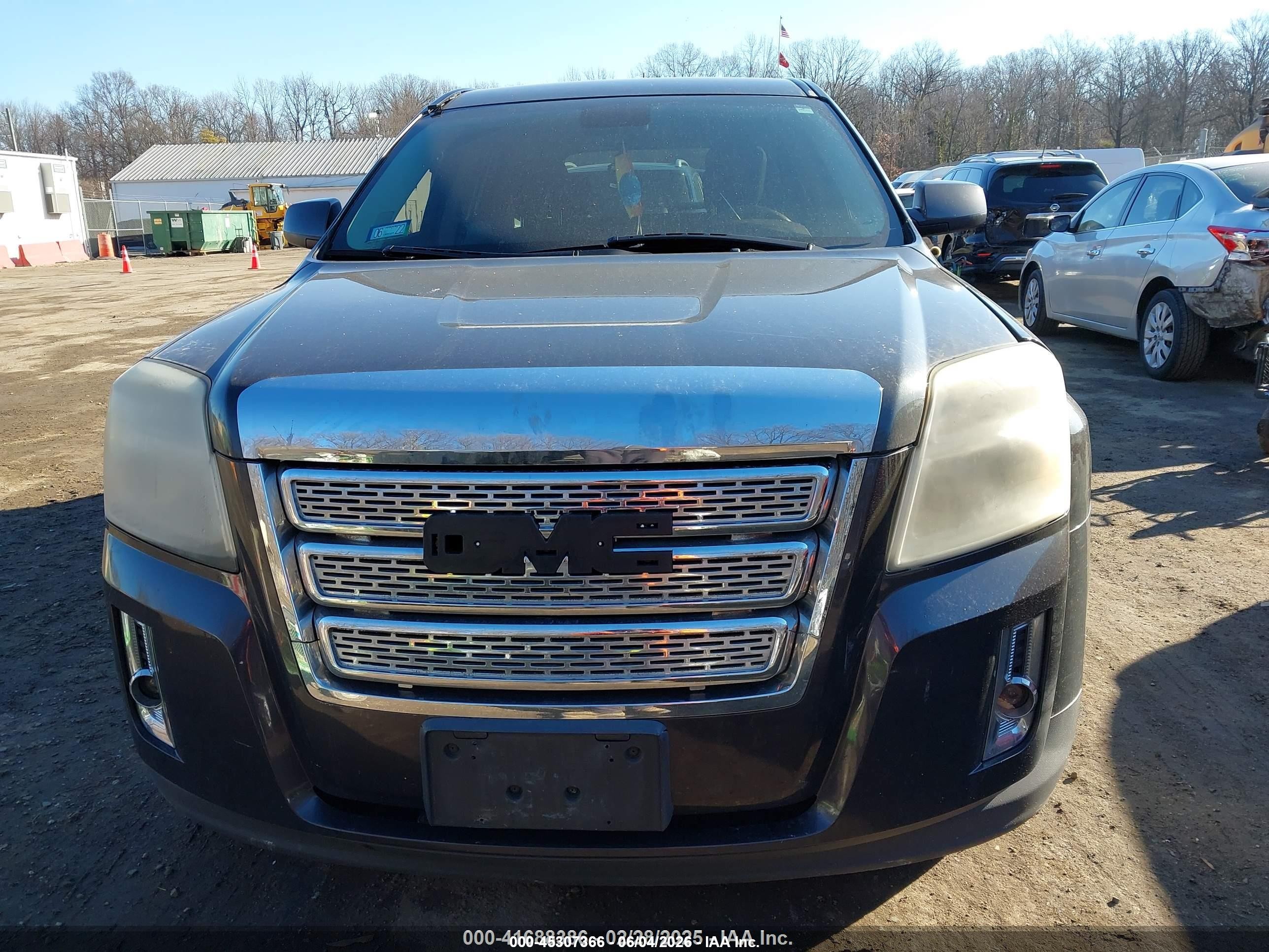 2013 Gmc Terrain Sle-1 Black vin: 2GKALMEK9D6311523