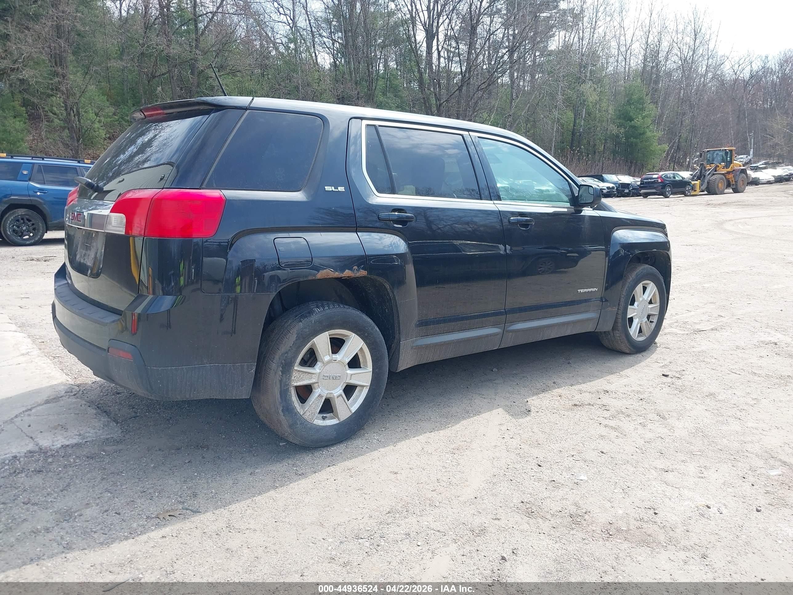 2013 Gmc Terrain Sle-1 Черный vin: 2GKALMEK9D6316740