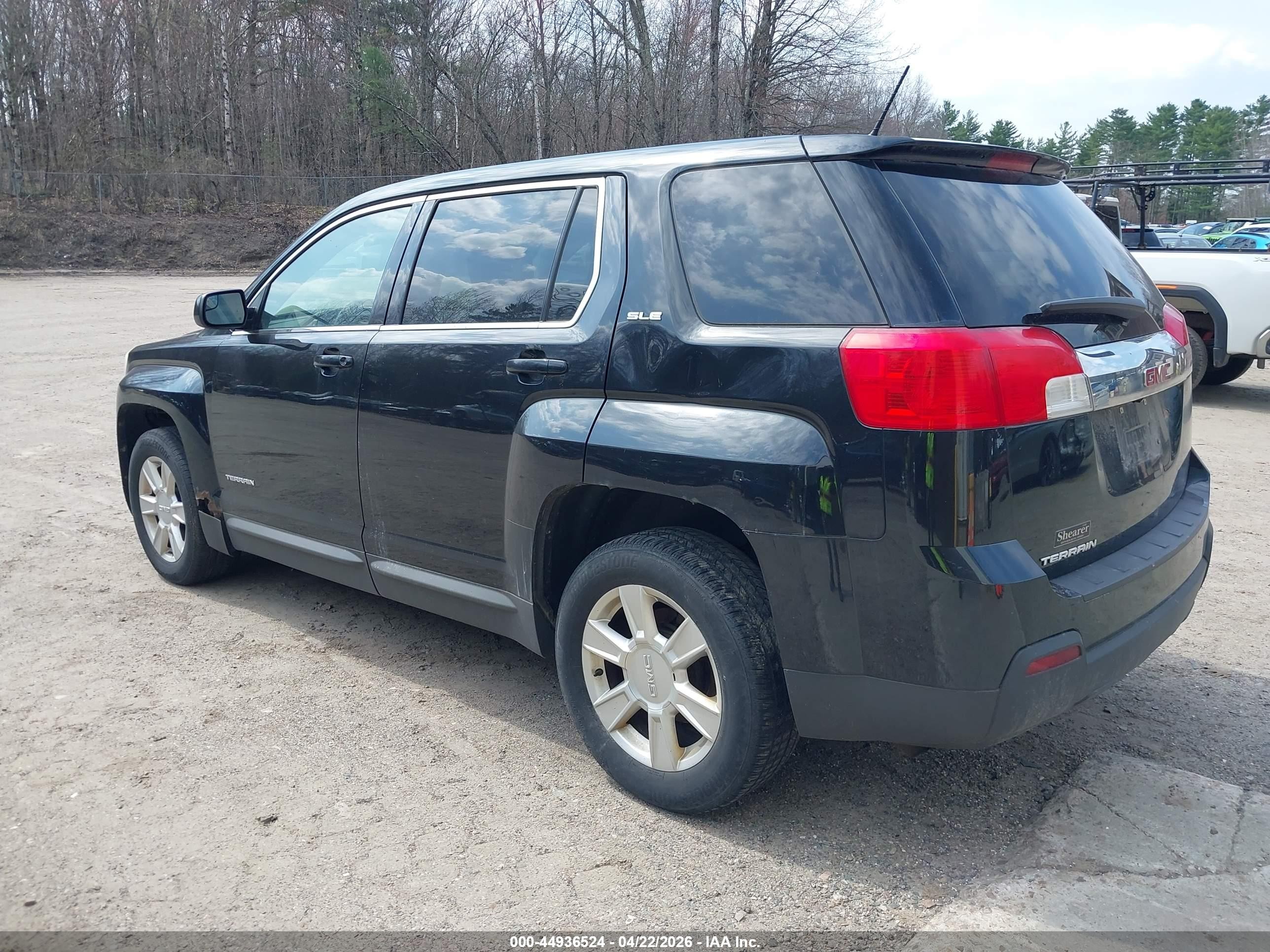 2013 Gmc Terrain Sle-1 Черный vin: 2GKALMEK9D6316740