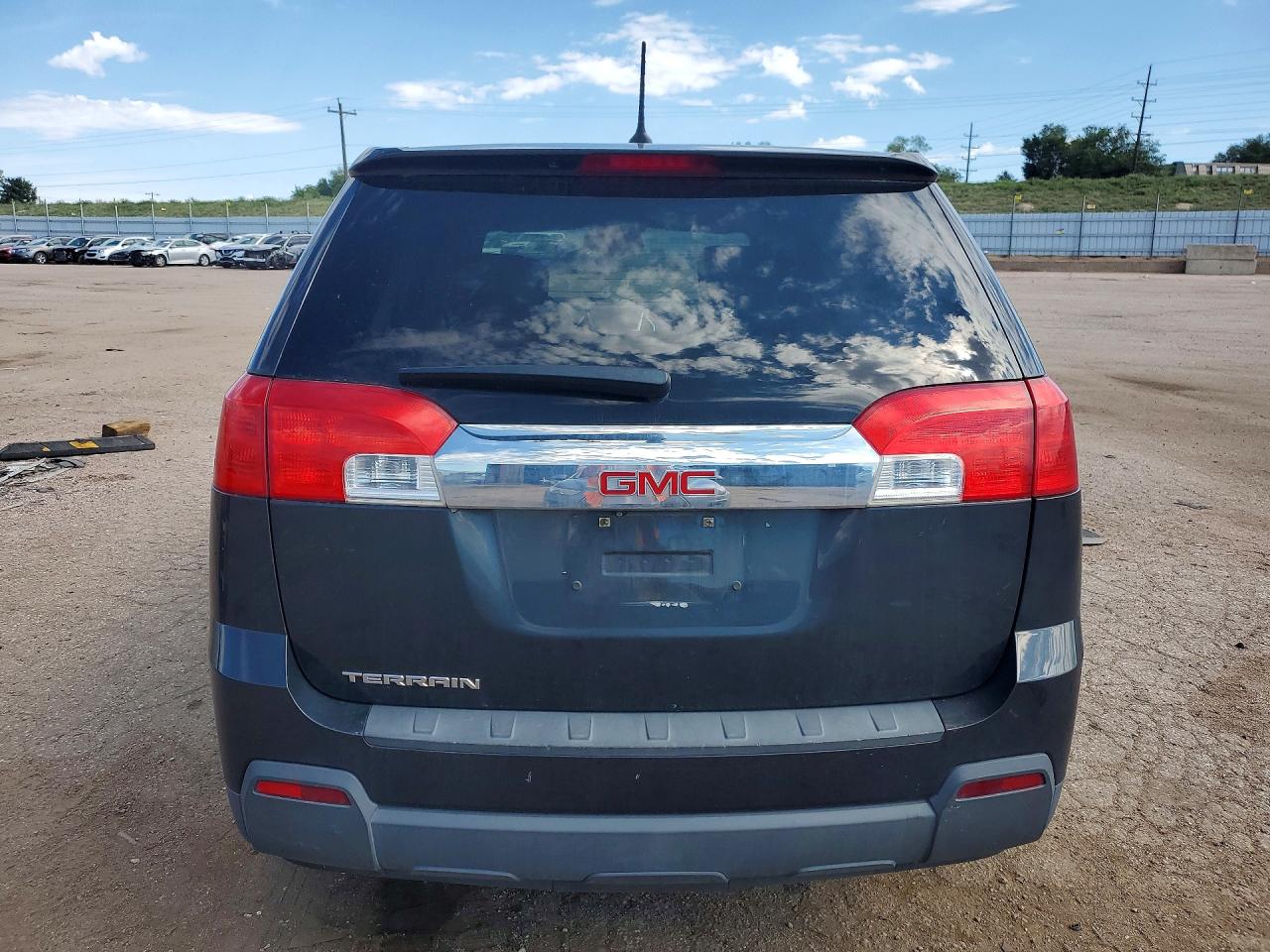 2013 Gmc Terrain Sle Gray vin: 2GKALMEK9D6362830
