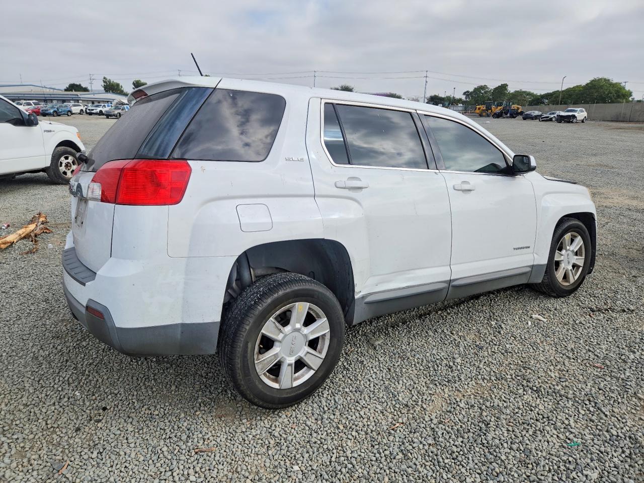 2013 Gmc Terrain Sle White vin: 2GKALMEK9D6433413